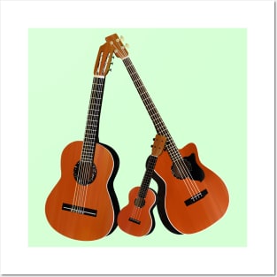 Acoustic Guitar Posters and Art